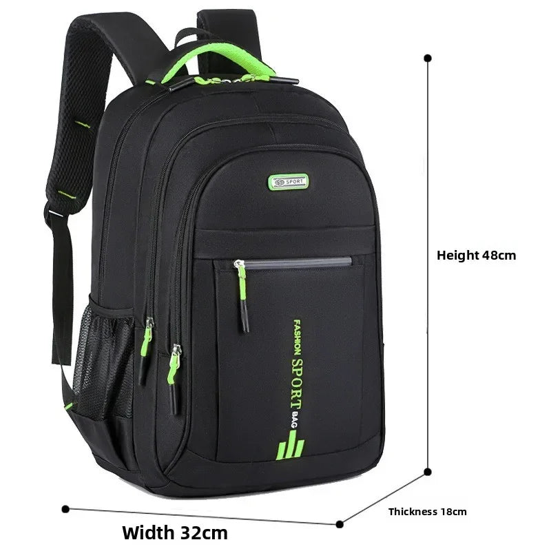 Zaino impermeabile in tessuto oxford con scomparto per laptop – foto 6