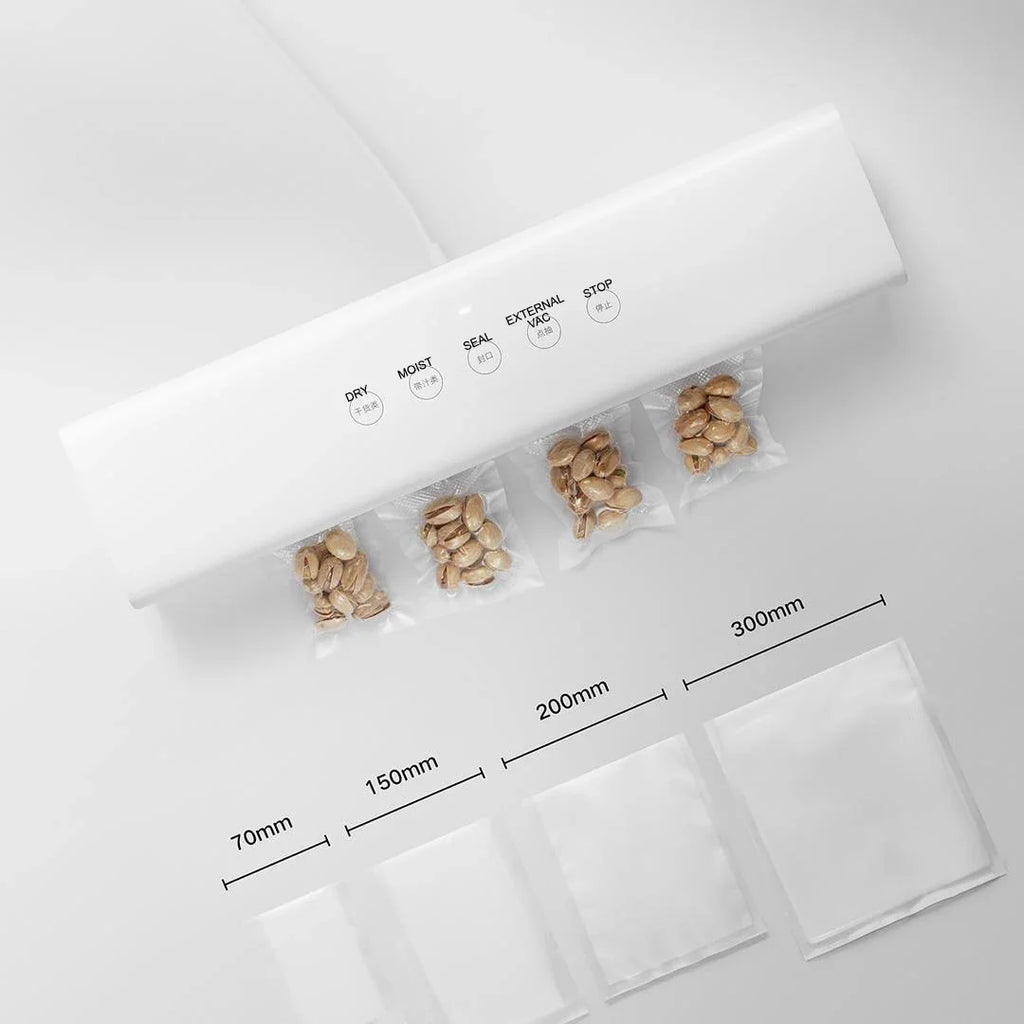 Macchina per sottovuoto alimentare con 10 sacchetti inclusi – dettaglio 3
