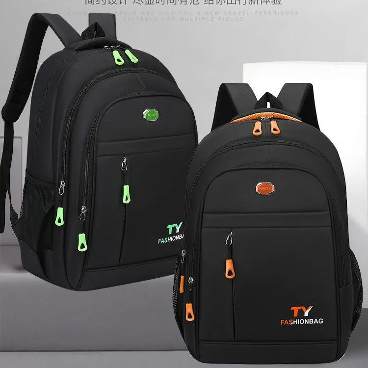 Zaino scuola 20-35 litri, scomparto per portatile da 14 pollici