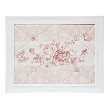 Segna appunti legno bia tess marr fiori