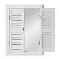Specchio finestra bianco, 40x2x54 cm