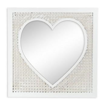 Specchio a cuore bianco (kit da 3)