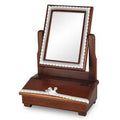 Specchiera legno noce