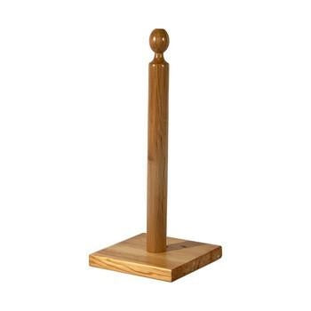 Portarotolo verticale in legno chiaro (kit da 5)