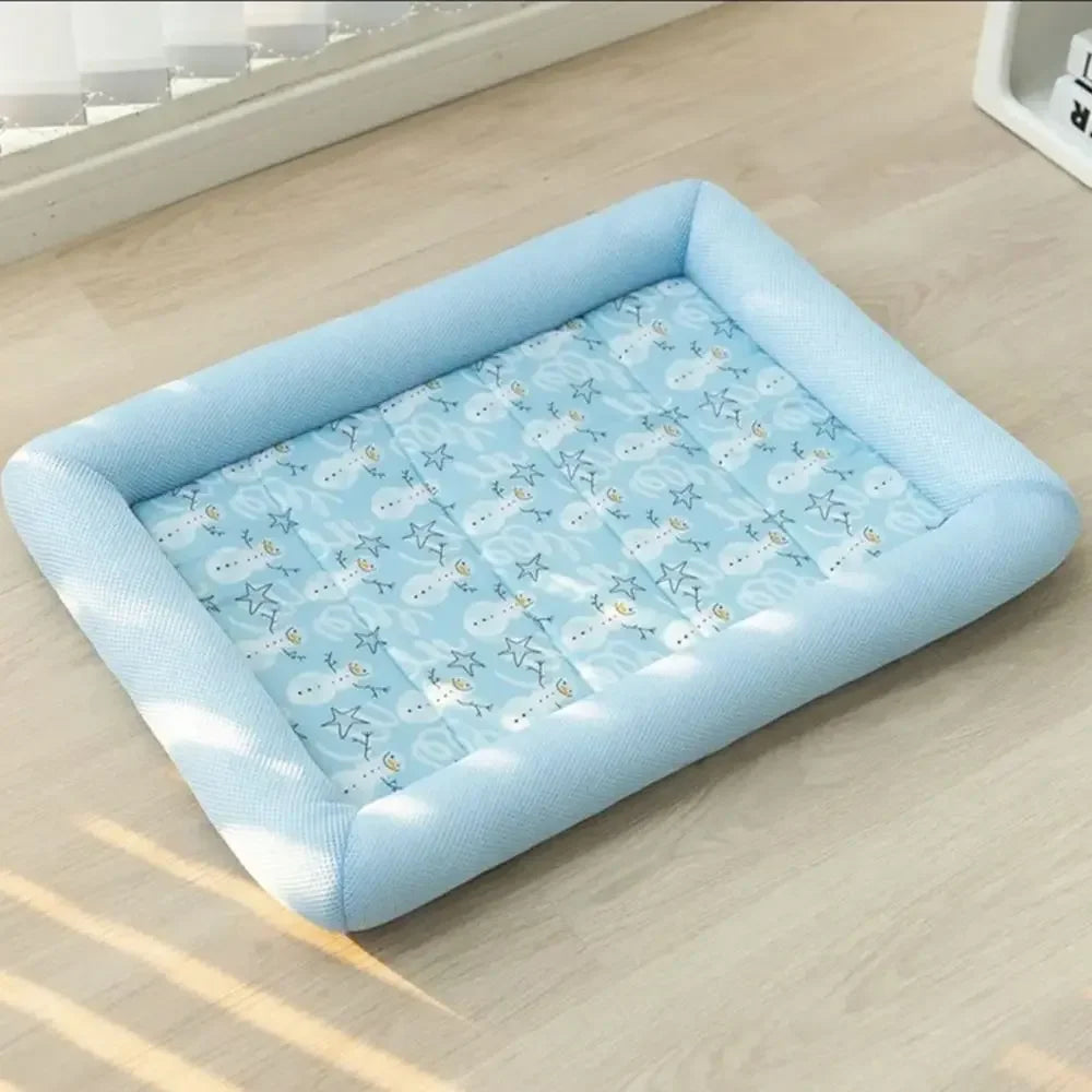 Cuccia Rinfrescante Quadrata per Cani e Gatti
