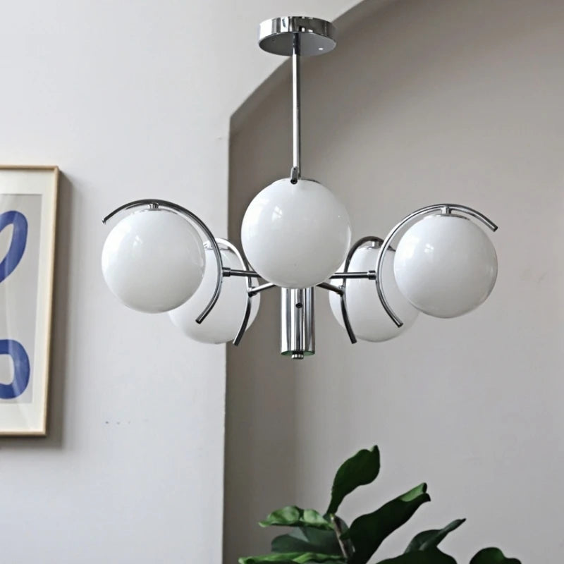 Lampadario LED nordico da 3 a 5 luci, anche in applique – dettaglio 5