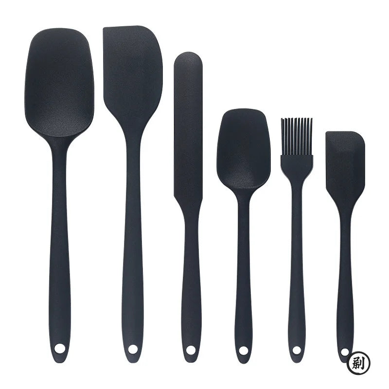 Set 6 Spatole in Silicone per Torte e Pasticceria