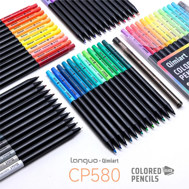 Set 12 matite meccaniche colorate con mina morbida 3.0 mm – dettaglio 3