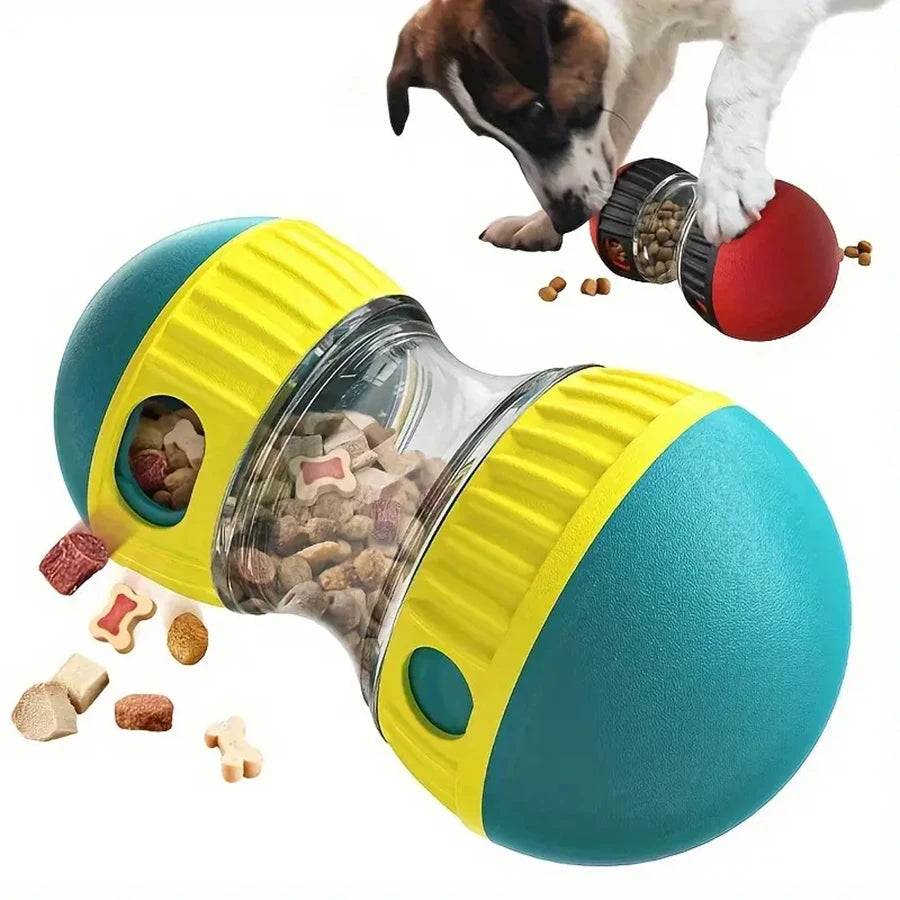 Gioco dispenser di snack per cani a erogazione lenta