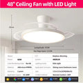 Ventilatore da soffitto LED con 4 pale pieghevoli e motore DC – dettaglio 6
