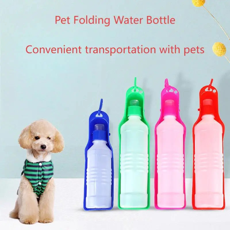 Borraccia portatile per cani con ciotola, 250 o 500 ml – dettaglio 1