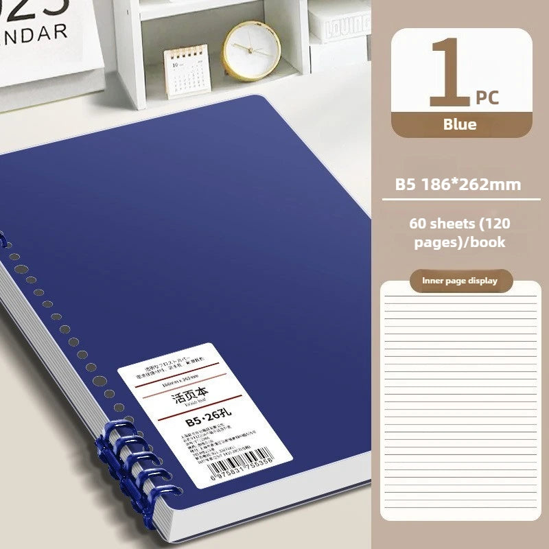 Quaderno B5 a spirale da 60 fogli, quattro colori – foto 8