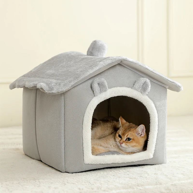 Casetta pieghevole lavabile per gatti e cani piccoli – dettaglio 2