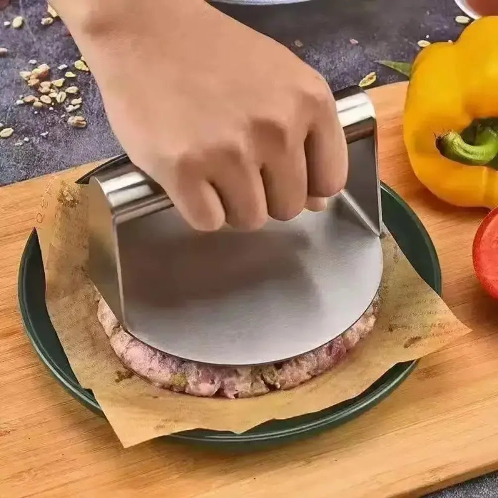 Pressa per Hamburger in Acciaio Inox