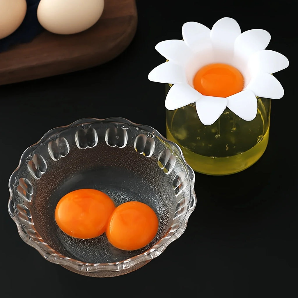Separatore di Tuorlo d'Uovo Floreale per Cucina