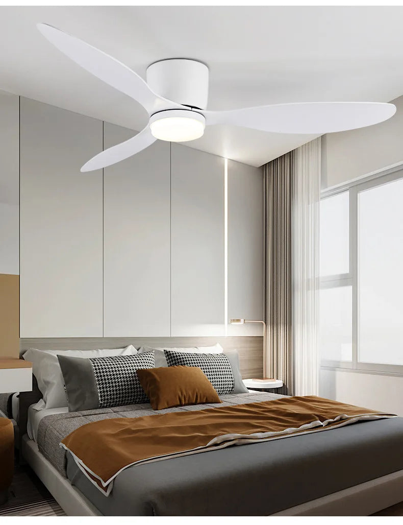 Ventilatore da soffitto a filo con luce, 42 o 52 pollici – dettaglio 4