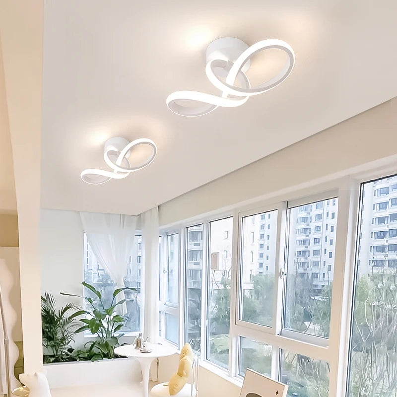 Lampade a LED da Soffitto per Corridoio, Lampadario Moderno a Tre Colori, Lampade Minimaliste per Camera da – foto 4