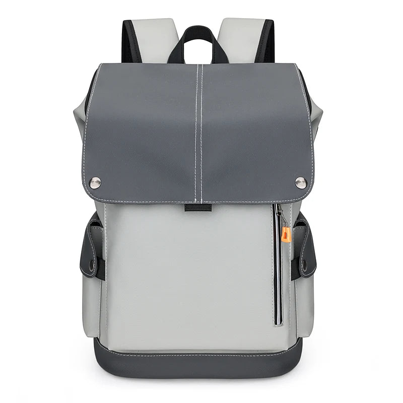Zaino per laptop impermeabile con porta USB e tasche multiple