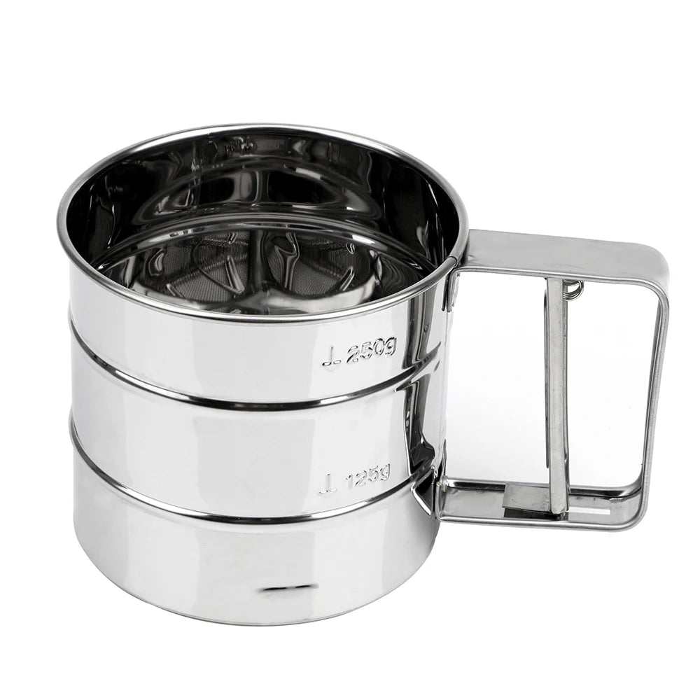 Setaccio spargizucchero in acciaio inox per dolci – dettaglio 5