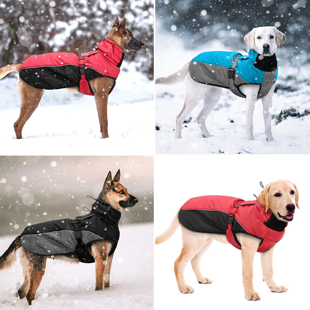 Giacca impermeabile per cani di taglia grande, XL-6XL – dettaglio 4