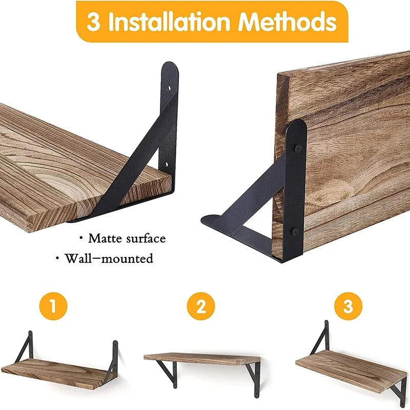 Mensole da parete in legno, 29, 36 o 42 cm – dettaglio 4