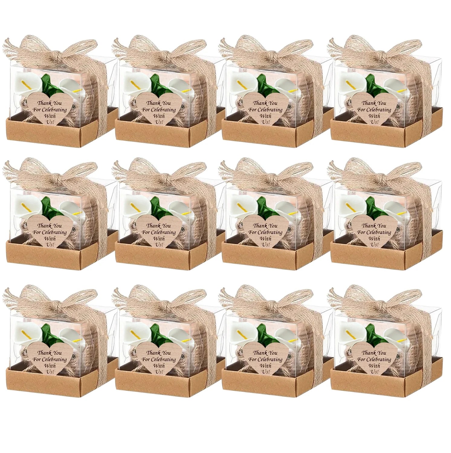 Portacandele tealight in legno, set da 6, 12 o 24 pezzi – dettaglio 16