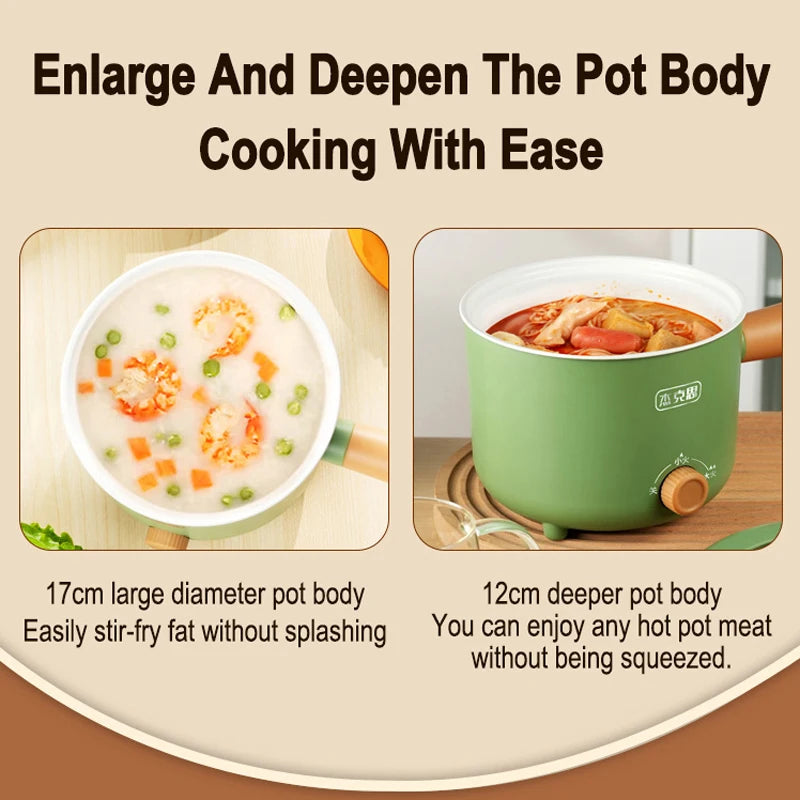 Pentola elettrica multicooker 1,8 litri antiaderente – dettaglio 2