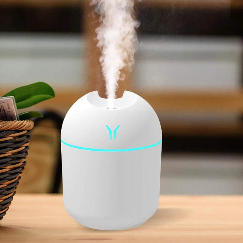 Umidificatore diffusore USB da 250 ml con luce a LED
