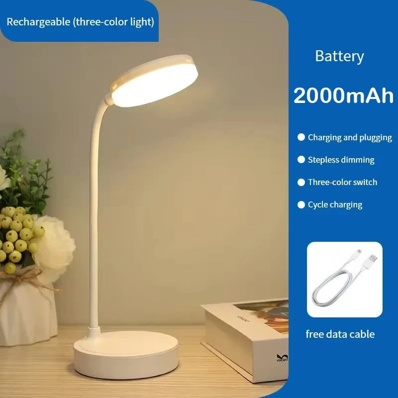 Lampada da Scrivania Portatile a LED per Lettura