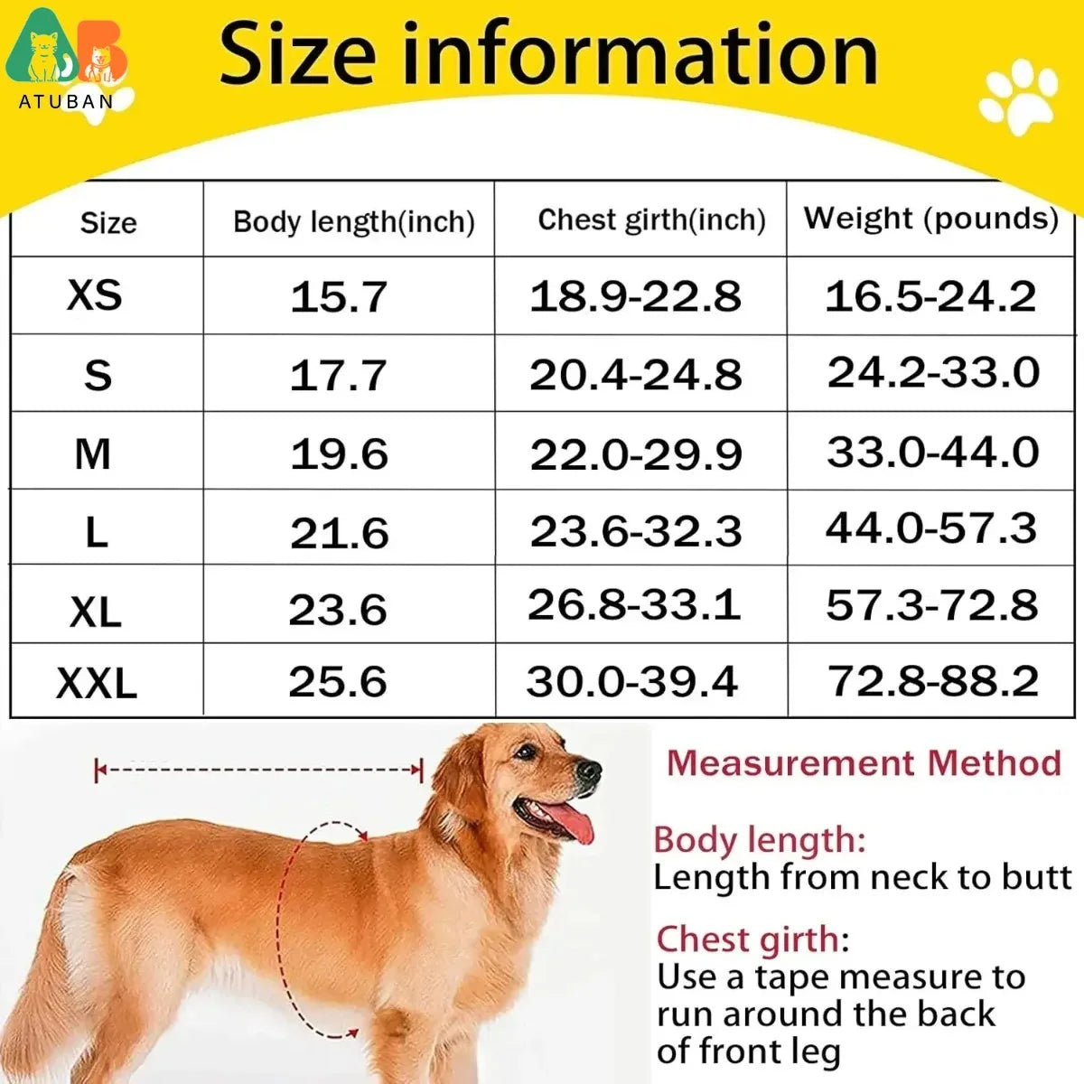 Giacca impermeabile per cani con fodera in pile, XS-XXL – dettaglio 1