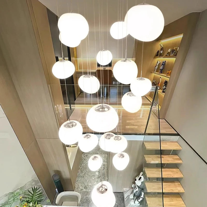 Lampadario Moderno a Soffitto, Lampade a Sospensione per Sala da Pranzo, Illuminazione Pendente per – foto 2