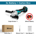 Smerigliatrice angolare a batteria 125 mm con attacco M14 – dettaglio 7