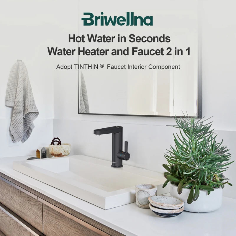Rubinetto scaldabagno elettrico istantaneo per lavabo – dettaglio 1