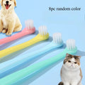 Spazzolini da denti per cani e gatti, set da 1, 4 o 8 pezzi – dettaglio 6