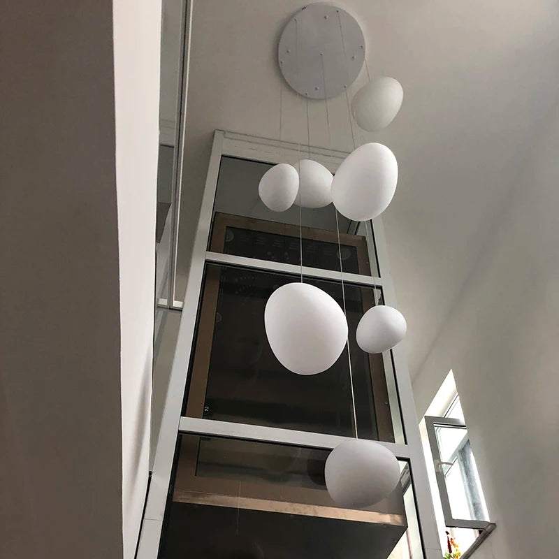 Lampadario nordico per scale e sale da pranzo, da 6 a 15 luci – dettaglio 5