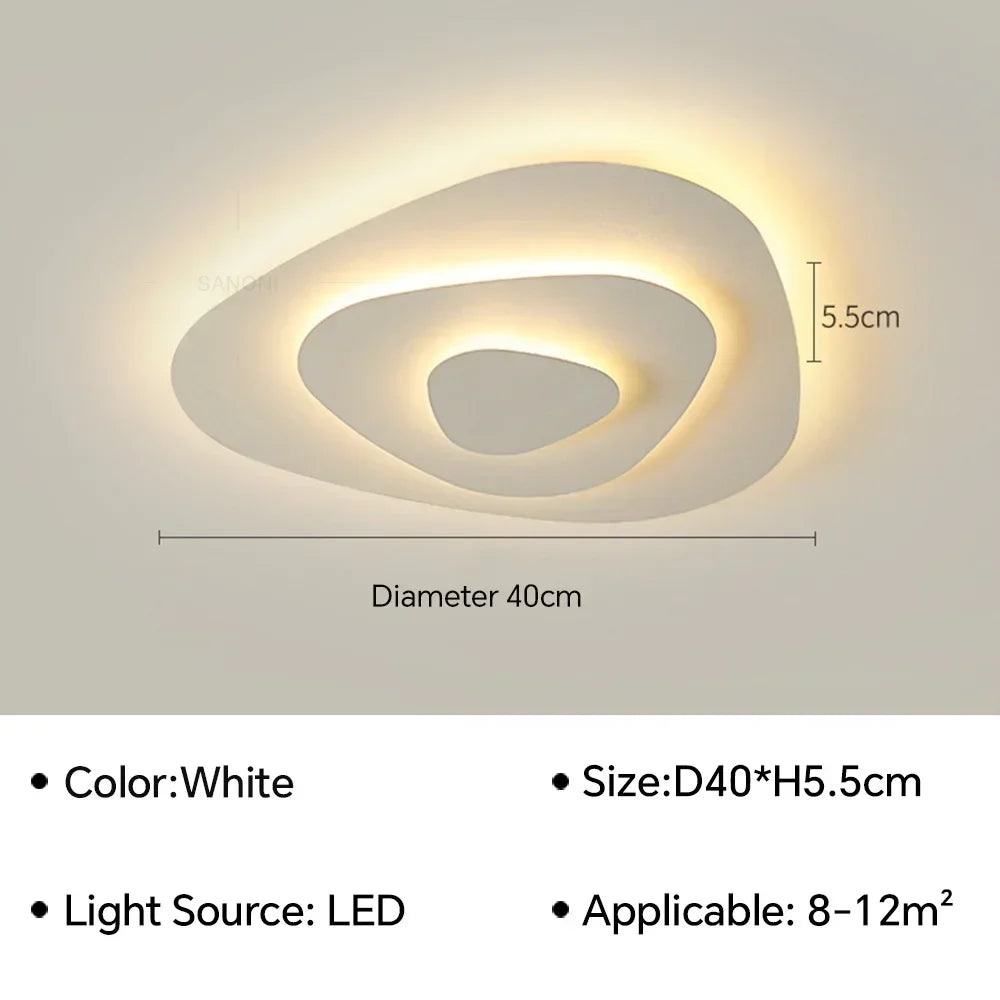 Lampadario moderno a soffitto a LED per soggiorno, sala da pranzo, camera da letto, bambini, sala studio – foto 8