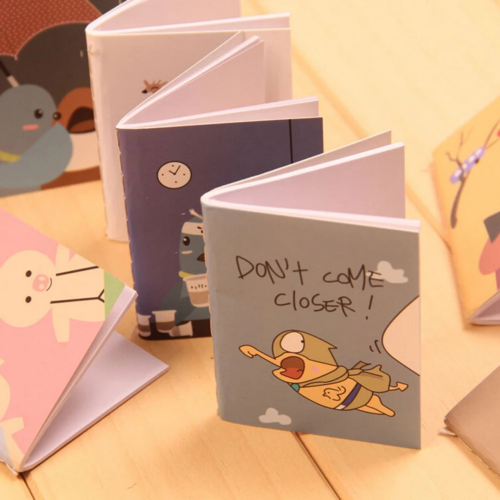 Mini quaderno tascabile 8x6 cm, 20 fogli, colore a sorpresa – dettaglio 5