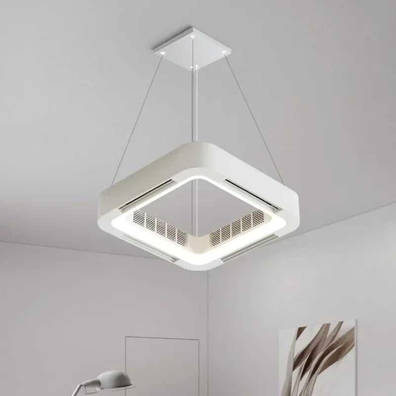 2025 Lampada da soffitto invisibile senza lama con telecomando leggero senza pale Circolatore LED DC – foto 2