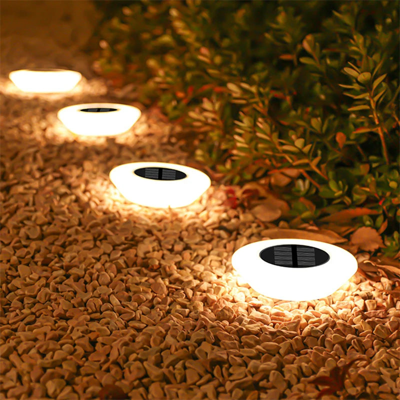Lampade solari da terra a LED, 14 LED, set da 1 o 4