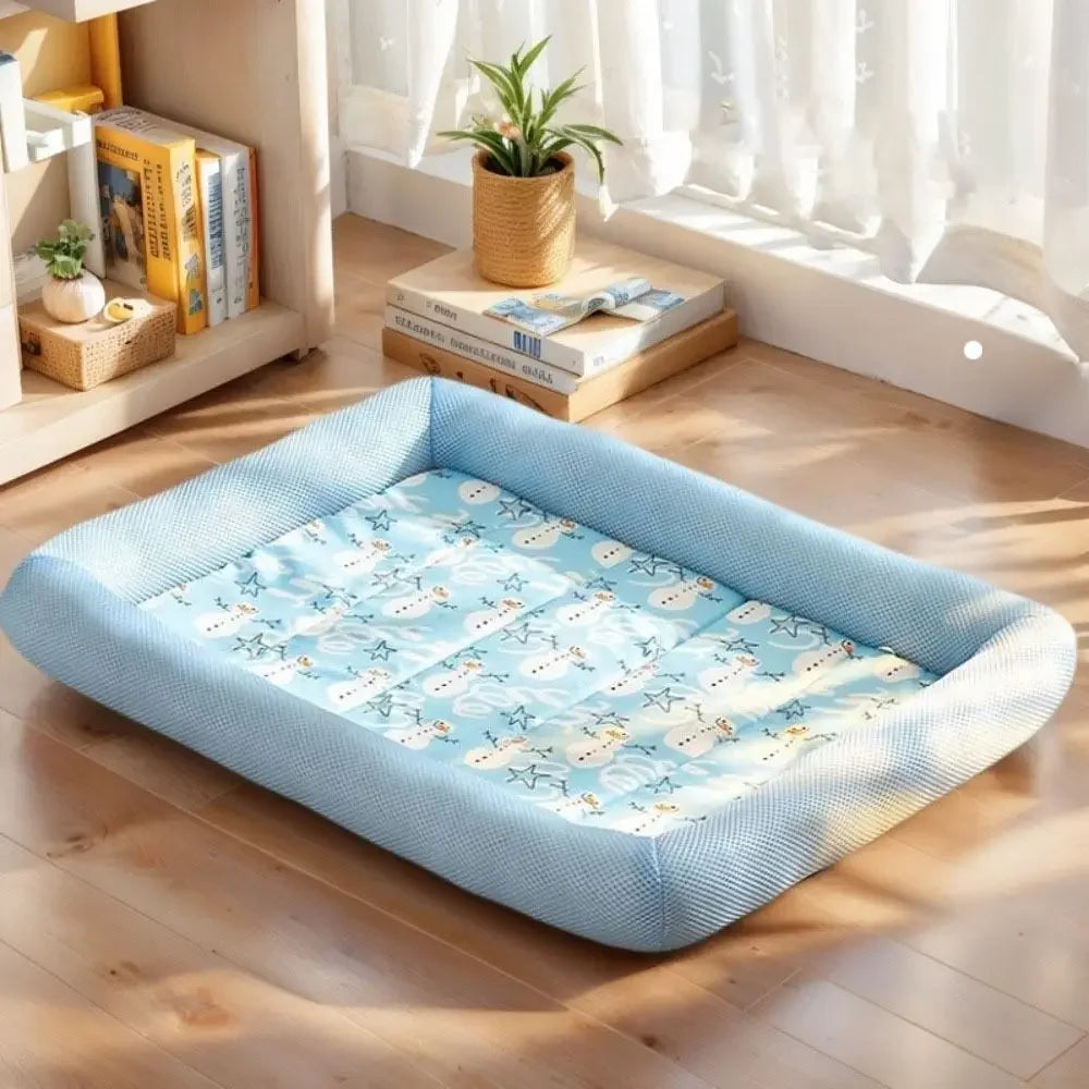 Cuccia Rinfrescante Quadrata per Cani e Gatti