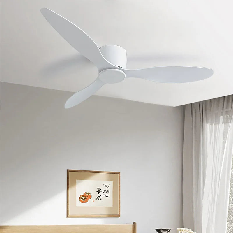 42 Ventilatori da soffitto da 52 pollici Nessuna luce Motore CC Ventilatori di raffreddamento con telecomando – foto 5