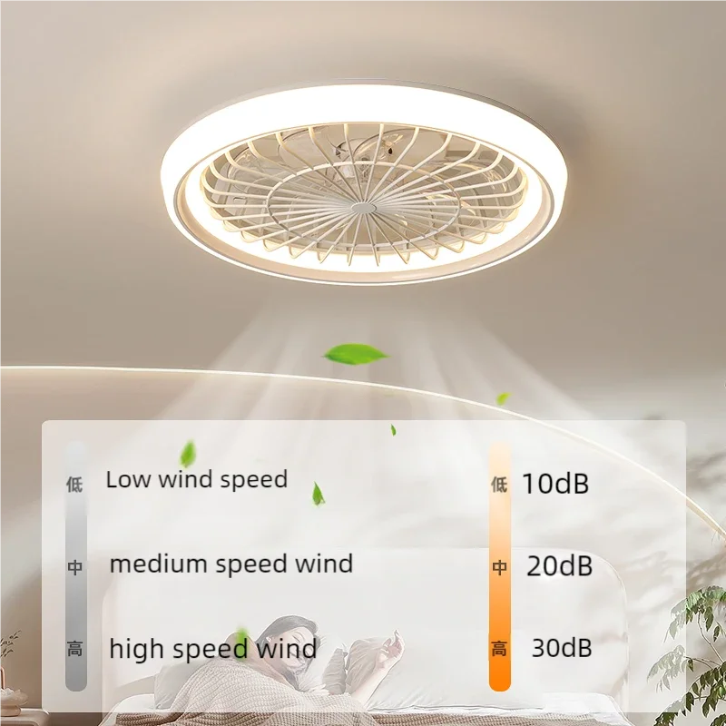 Nuovo ventilatore a soffitto luce soggiorno camera da letto moderna e semplice casa intelligente telecomando – foto 4