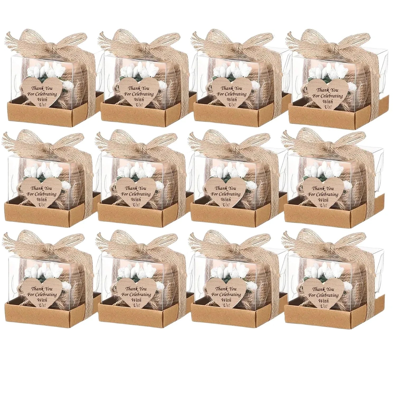 Portacandele tealight in legno, set da 6, 12 o 24 pezzi – dettaglio 13