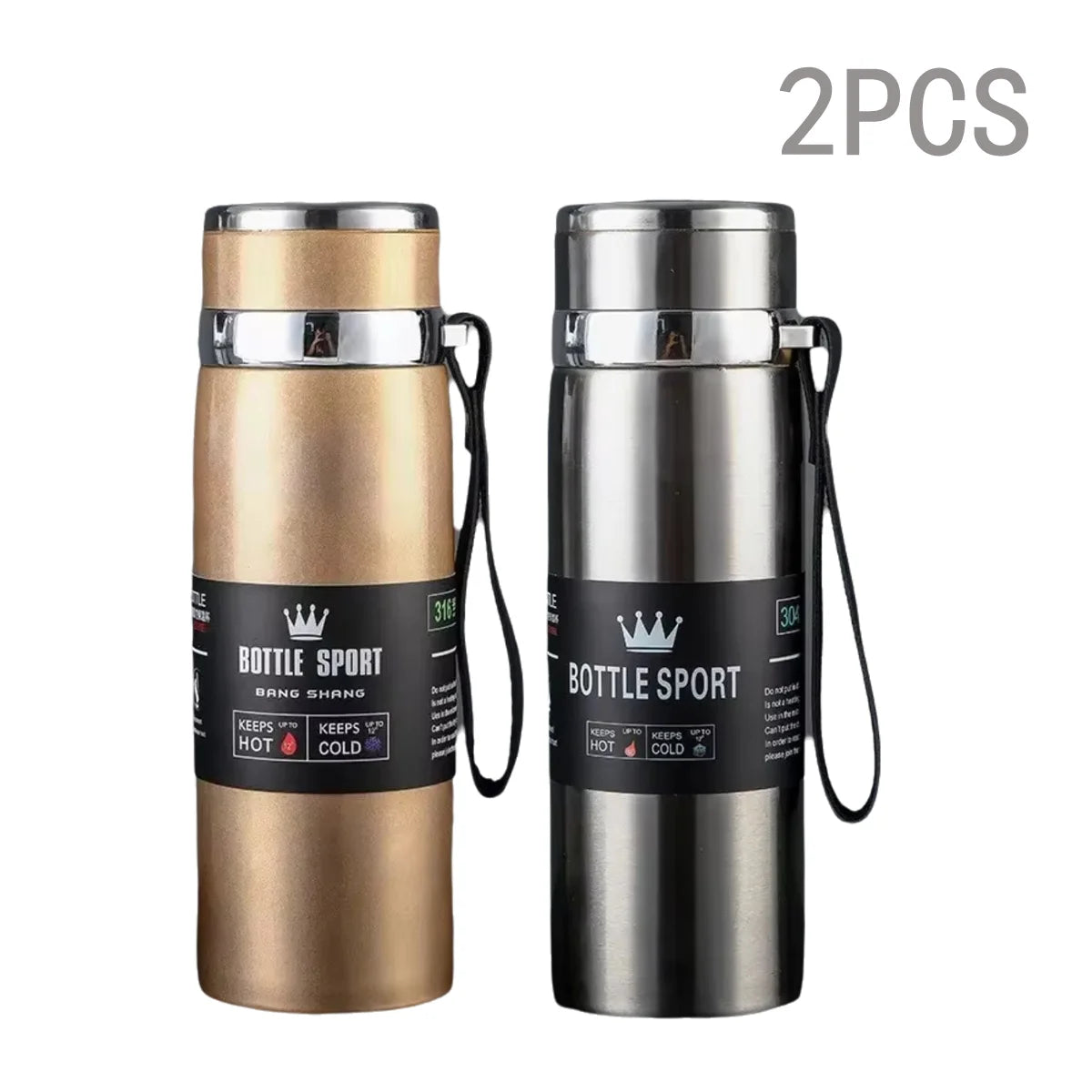 Borraccia Termica in Acciaio Inox da 1000 ml – foto 16