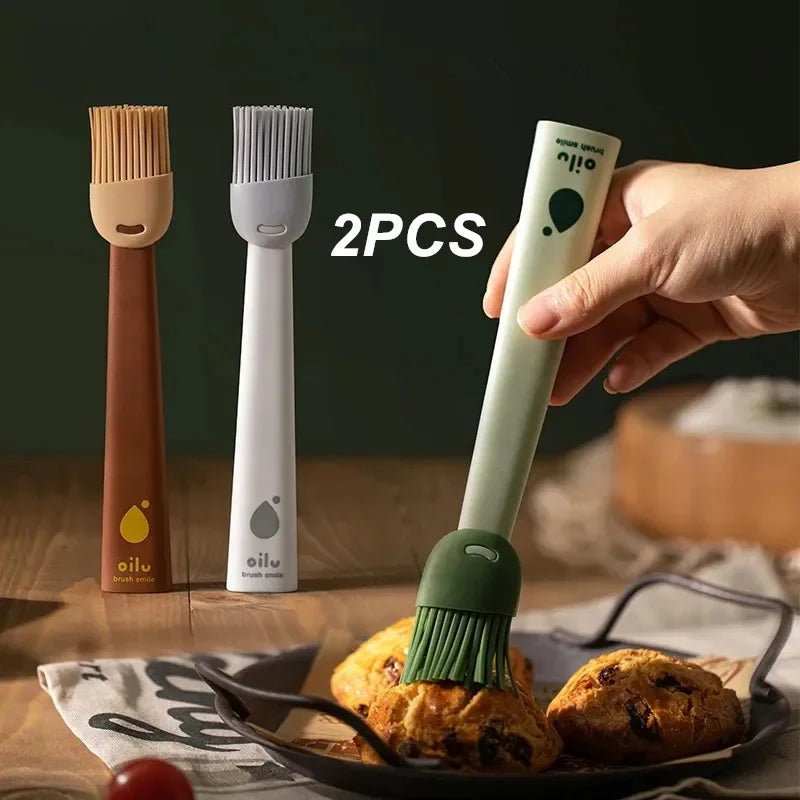 Spazzole in silicone per olio e barbecue, set da 2 o 3