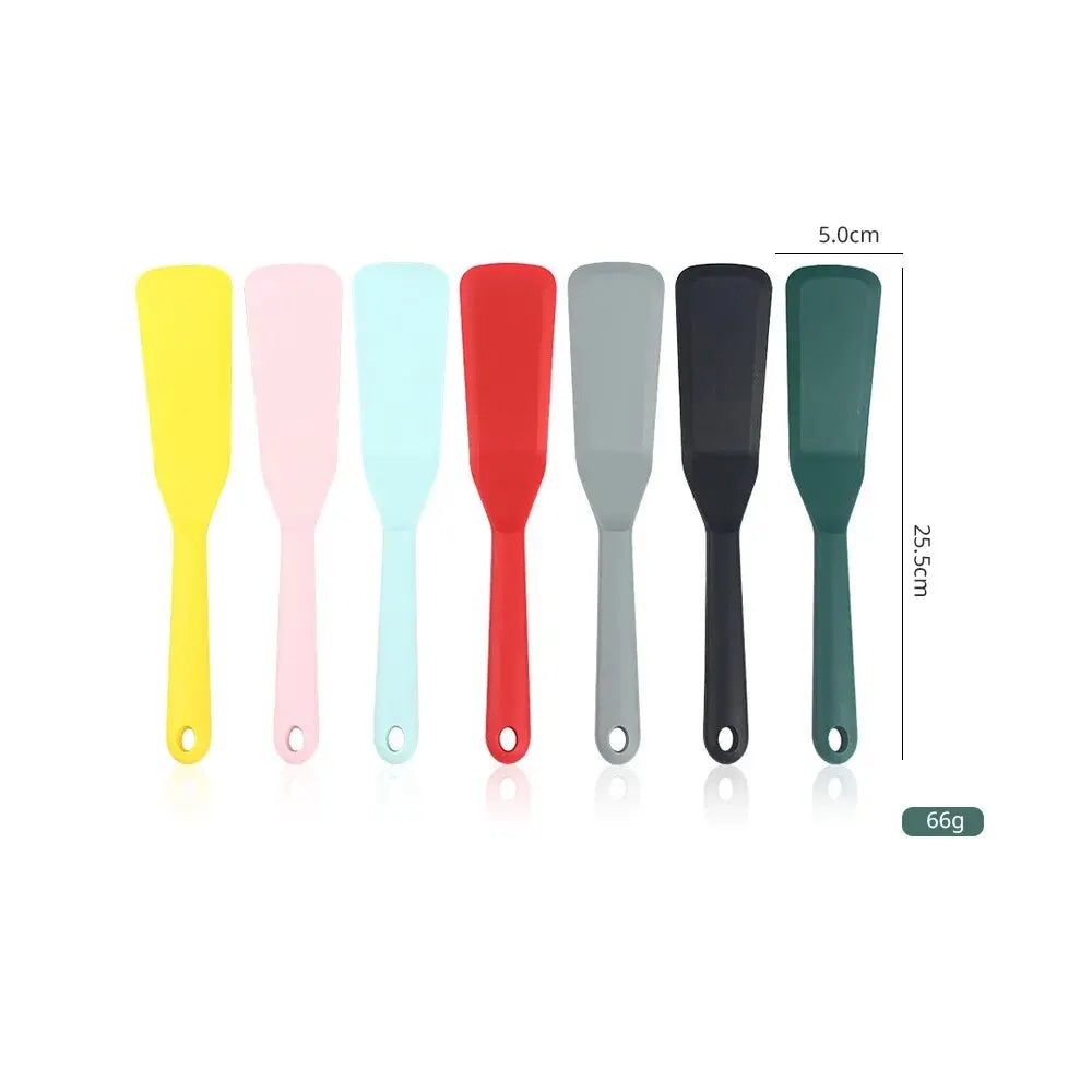Paletta da cucina in silicone antiaderente, 7 colori – dettaglio 5