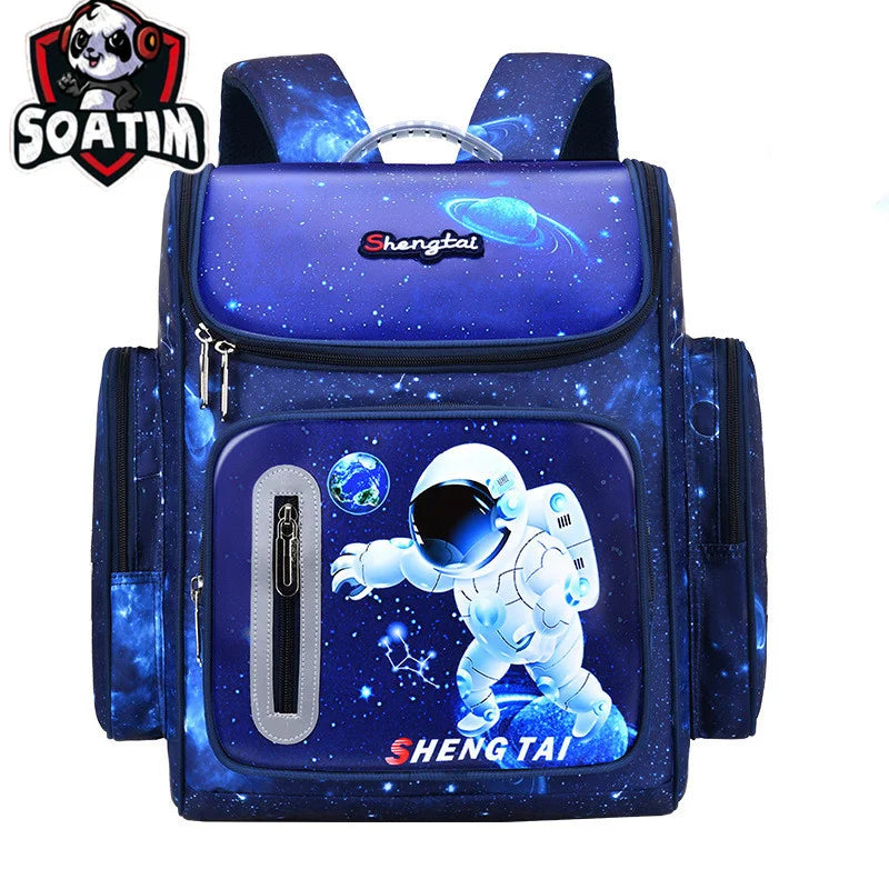 Zaino scolastico galassia con astronauta, 42 cm