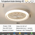 Nuovo ventilatore a soffitto luce soggiorno camera da letto moderna e semplice casa intelligente telecomando – foto 8