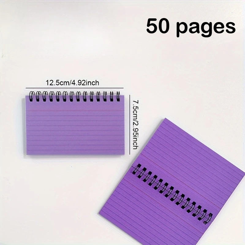 Blocco note a spirale con fogli strappabili colorati – foto 5