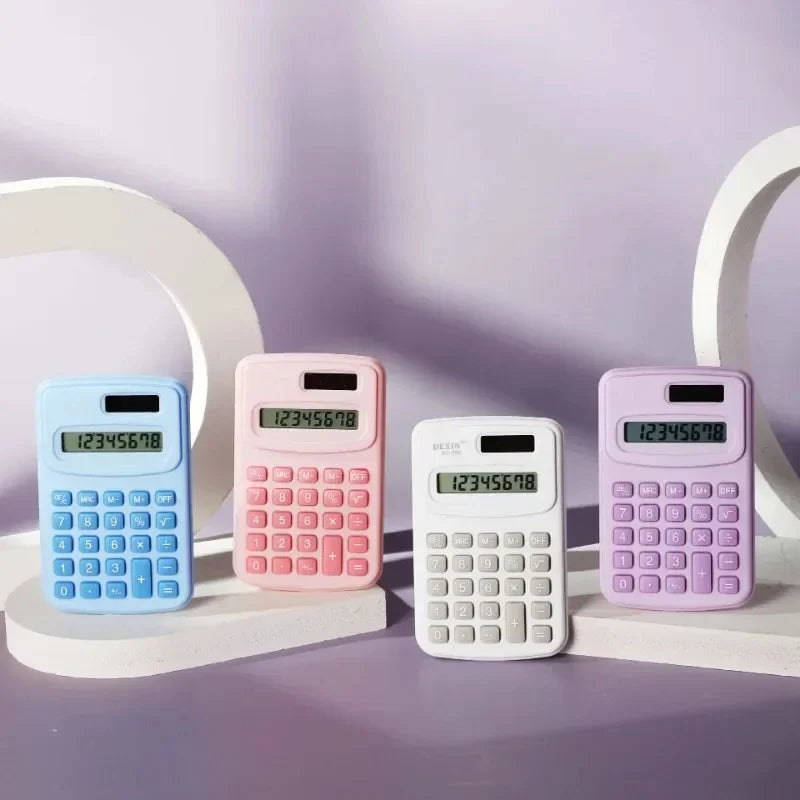 Mini calcolatrice tascabile silenziosa per studenti